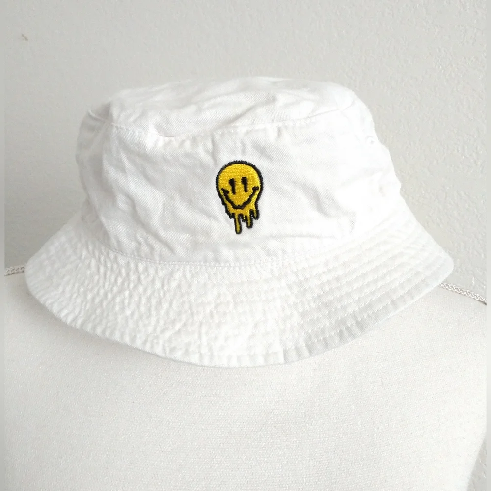 Stickie Bandits Smiley Face Bucket Hat Sun Hat Child's One Size